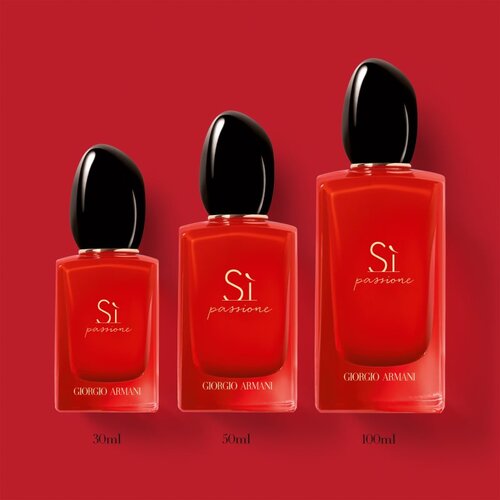 Giorgio Armani S&amp;igrave; Passione parfumska voda 100 ml za ženske Slike
