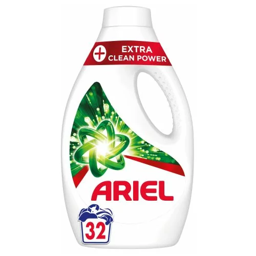 Ariel tekući deterdžent +Extra Clean Power, 32 Pranja, 1,76L