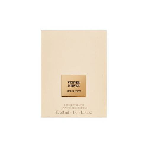 Armani (Giorgio Armani) Armani Priv&amp;eacute; Vetiver D&amp;amp;apos;Hiver Toaletna voda unisex 50 ml Slike
