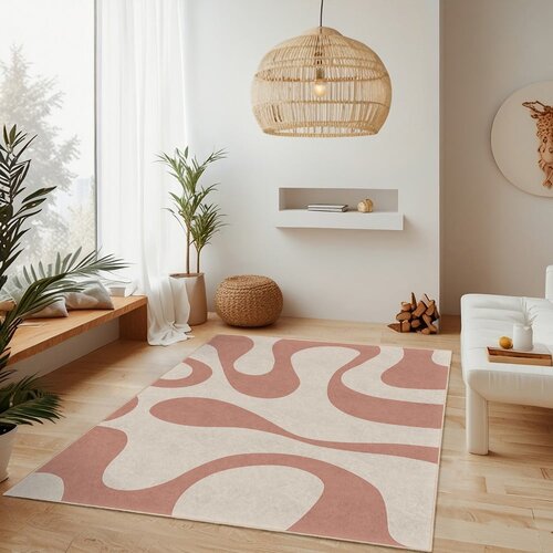 Mila Home Ružičasti periv tepih 160x230 cm Strawberry Latte &amp;ndash; Slike