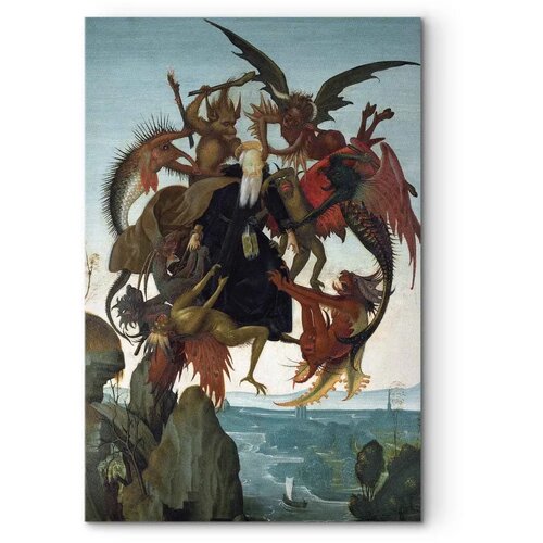  Slika - Michelangelo &amp;ndash; The Torment of Saint Anthony 60x90 Akustična Slike