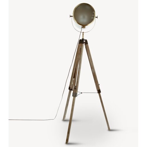 Atmosphera podna lampa ebor 1xE27/25W/230V borovina/mesing Slike