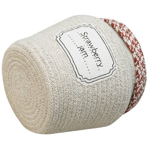 Lorena Canals Krem tekstilna dječja kutija za pohranu &amp;oslash; 20x23 cm Jam Jar &amp;ndash; Slike