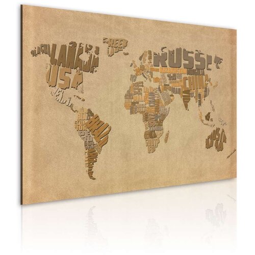  Slika - Old map of the World 60x40 Slike
