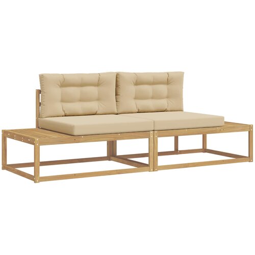  Set vanjskih sofa Poliester Bijela Slike