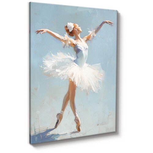 Styler Slika s ručno oslikanim elementima 70x100 cm Grace &amp;ndash; Slike
