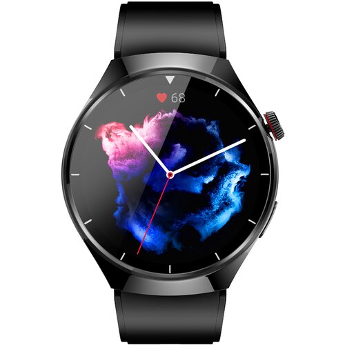 INF Pametna ura, Bluetooth klic in srčni utrip, krvni tlak in kisik v krvi Black + Silicone Black, (21837699) Cene