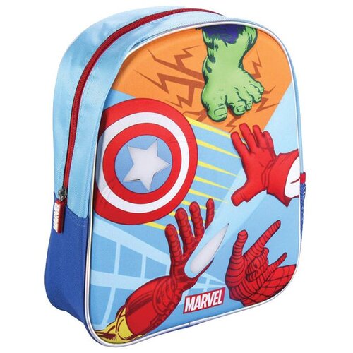 Cerda Ranac pred&scaron;kolski sa svetlom 3D Avengers 2100003802 plavo-crveni Cene