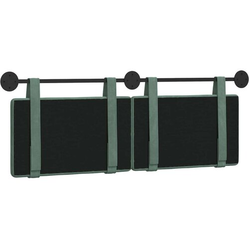  Držeće uzglavlje Zidne Morska zelena 130 x 55 x 5 cm Bar&amp;scaron;un - zelena boja mora 120 cm bez LED Slike