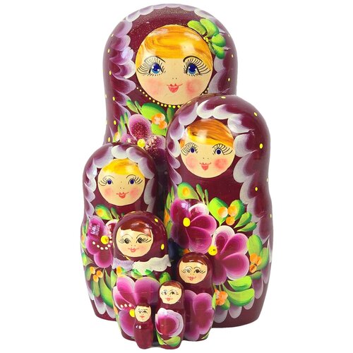  Originalna ruska matrjo&amp;scaron;ka 22 cm, set od 7 kom Slike