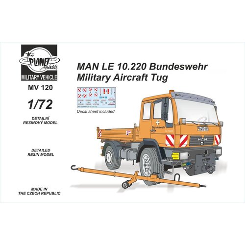 Planet Models MAN LE 10.220 Bundeswehr Military Aircraft Tug – All Resin Kit, (21287408) Cene