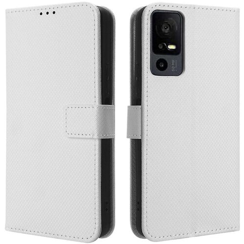 INORCO Za TCL 40 SE preklopni ovitek za telefon Crazy Horse torbica za telefon s teksturo PU usnja, stojalo za denarnico, lupina za telefon, (22033065) Slike