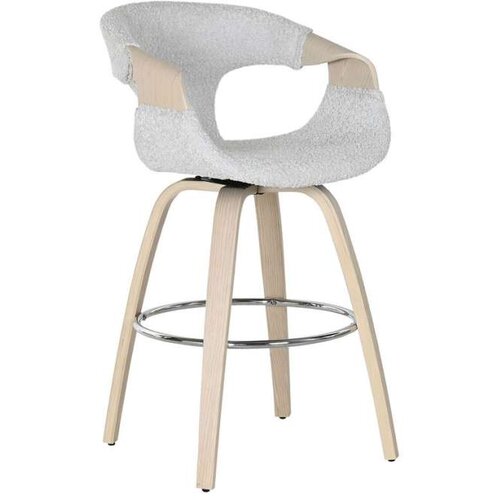  Tabure Home ESPRIT Siva Drvo 55 5 x 52 5 x 92 5 cm Slike