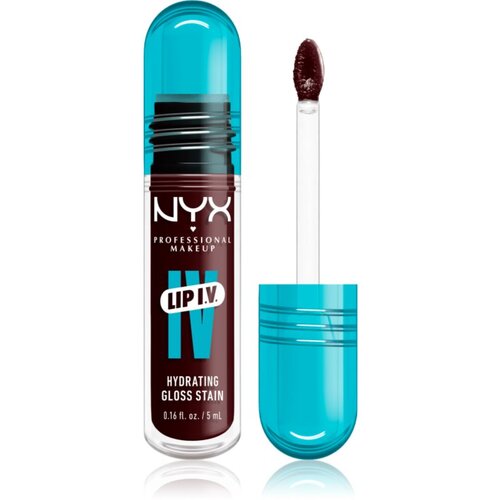NYX Professional Makeup Lip IV dolgoobstojni sijaj za ustnice z vlažilnim učinkom odtenek 15 - WATER BOUT WNE? 5 ml Cene
