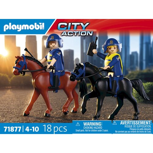 Playmobil 71877 - City Action - Policijska konjeni&amp;scaron;ka enota - 1 k. Slike