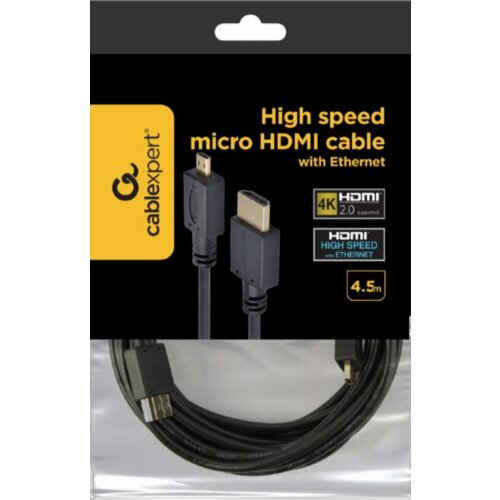 Cablexpert CC-HDMID-15 HDMI male to micro D-male black kabl4.5 m Cene