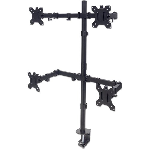 Manhattan 4-struki Stolni nosač za monitor 33,0 cm (13") - 81,3 cm (32") Podesiv po visini, Nagibni i okretni Cijene