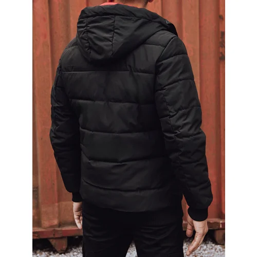 DStreet Men's quilted jacket black