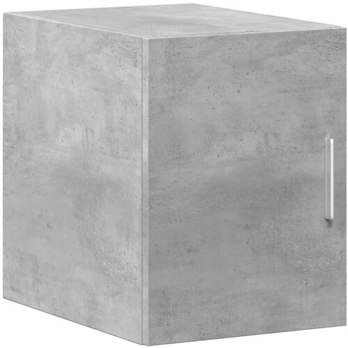 Maison Chic Stenska omarica - Zidna omarica betonsko siva 30x42,5x40 cm inženirski les iu1279, (22062916) Slike