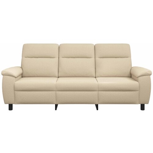 SOFA Krem 214 x 90 x 95 cm Tkanina Slike