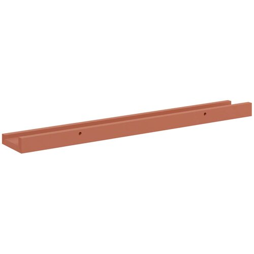  Polica na zidu 4 pcs Crvena 60 x 9 x 3 cm Konstruirano drvo Slike