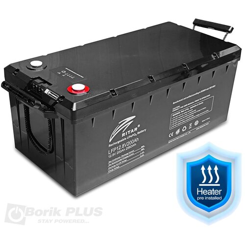 Ritar battery LFP 12V 200Ah Litijumska baterija sa grejačem 12.8V 200Ah Cene
