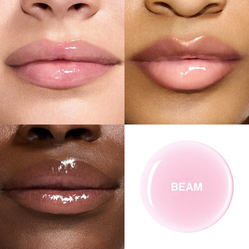Smashbox Halo Plump + Glow Lip Gloss hidratantno sjajilo za usne za volumen usana nijansa Beam 4.6 ml Slike