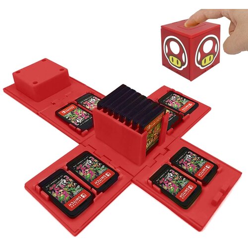 NINTENDO SWITCH Pokeball kocka za 16 iger Slike