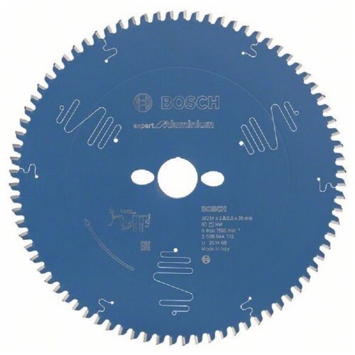 Bosch 2 608 644 112 circular saw blade 25.4 cm 1 pc(s) Cene