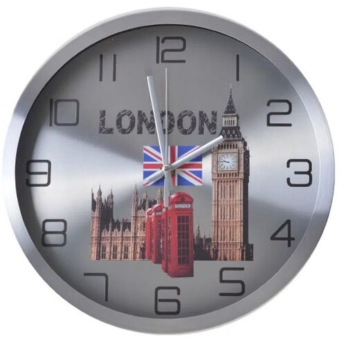 Urban time, zidni sat, metalik, London ( 709130 ) Slike