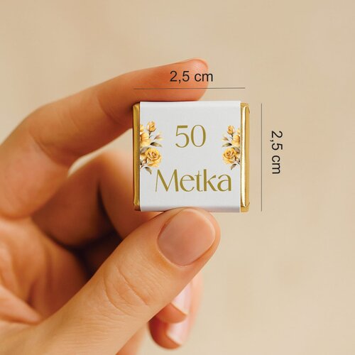  Darilca za Abrahama in obletnice, čokolade v zlati foliji, 10g KABR 101-06a Slike