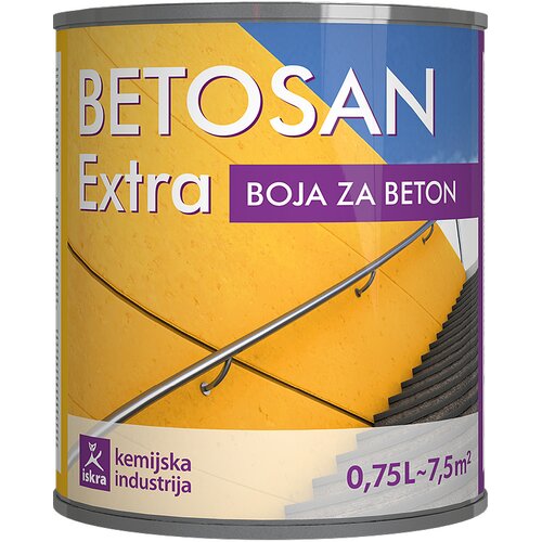 Boja za beton Betosan Extra (Sive boje, 750 ml, Prikladno za: Beton) Cene