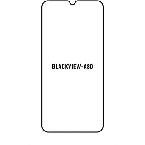 Blackview A80 hydrogel za&amp;scaron;titna folija Slike