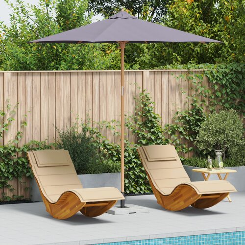vidaXL Vanjski suncobrani Tamno sivi Poliester 270 x 270 x 260 cm Cijene