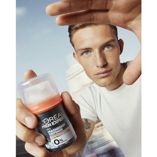 L&amp;acute;Or&amp;eacute;al Paris men expert magnesium defence 24H dnevna krema za obraz za vse tipe kože 50 ml za mo&amp;scaron;ke Slike