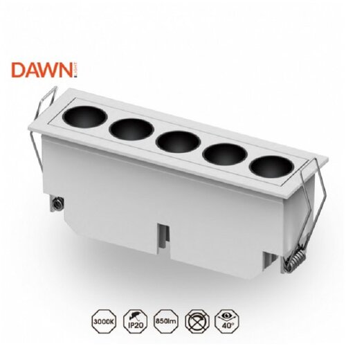 Dawn LED svetiljka FGL05 13W 3000K 40° BELA Cene