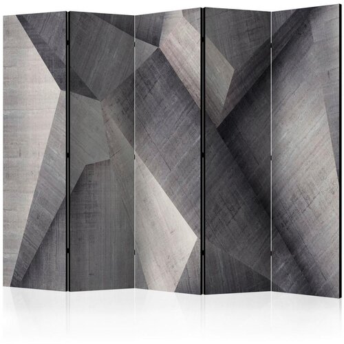 Artgeist Paravan Abstract Concrete Blocks, 5-Delni, Dvostranski Cene
