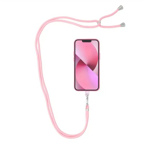 Swing privjesak za telefon podesive duljine / duljina kabela 165 cm (max 82,5 cm u omči) / rame ili vrat &ndash; lite pink Cijene