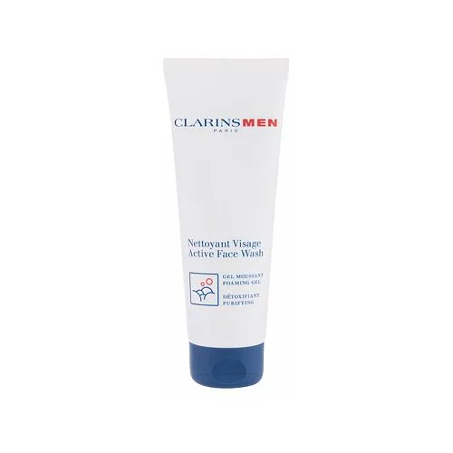 Clarins men active face wash čistilna pena za vse tipe kože 125 ml za moške
