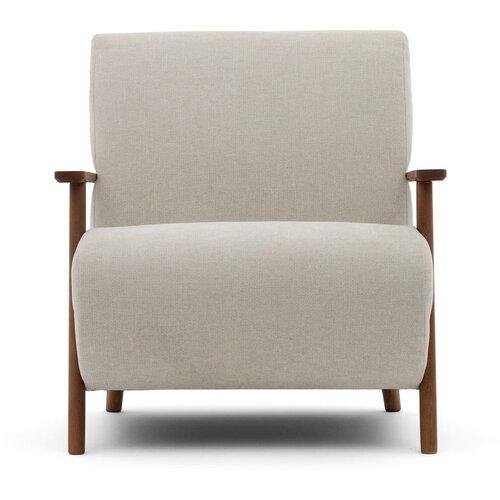 Kave Home Bež/krem fotelja od šenila Meghan – Cijene