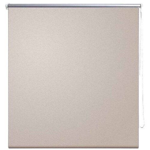 VidaXL Rolo bež zavjesa za zamračivanje 140 x 175 cm Slike