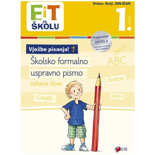 FORUM FIT - Vježbe pisanja 1 / uspravno pismo (prvi razred) Cijene