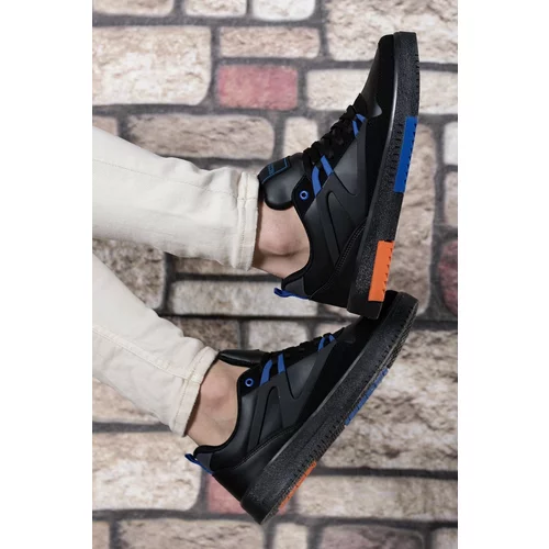 Riccon Enzo Men's Sneakers 00121963 Black Saxe