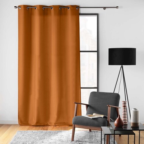 Douceur d int&amp;eacute;rieur Smeđa zavjesa 140x280 cm Soline &amp;ndash; Slike