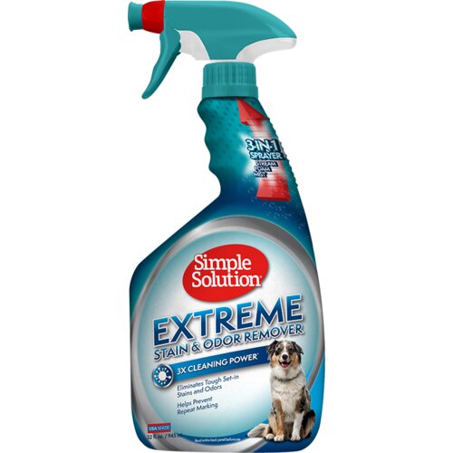 Simple Solution Sredstvo za uklanjanje fleka i mirisa Extreme Dog Stain&amp;amp;Odor Remover, 500ml Slike