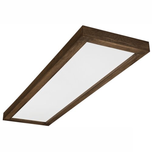  Brilagi-LED prigušiva LED svetiljka WOODY FRAME LED/50W/230V hrast 120x30 cm IP44 +daljinski upravljač Cene