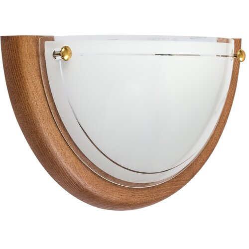  Brilagi - Zidna lampa ORBIS 1xE27/60W/230V 30 cm borovina Slike