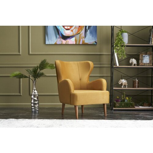 karina - gold gold wing chair Slike