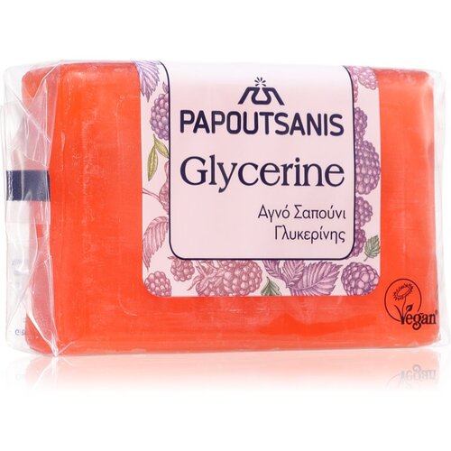 PAPOUTSANIS Glycerine Red trdo milo za telo 125 g Slike