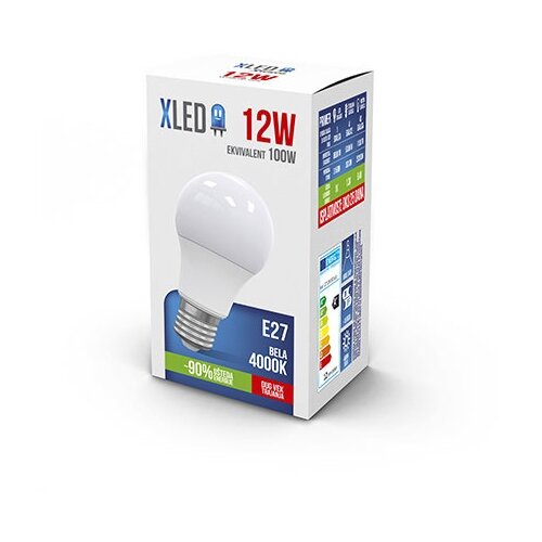 Xled led sijalica E27 -12W 220V bela 4000K ( E27 12W nb ) E27 12W nb Cene